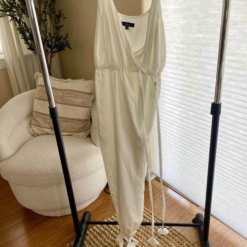 Lulu's Ivory Pantsuit